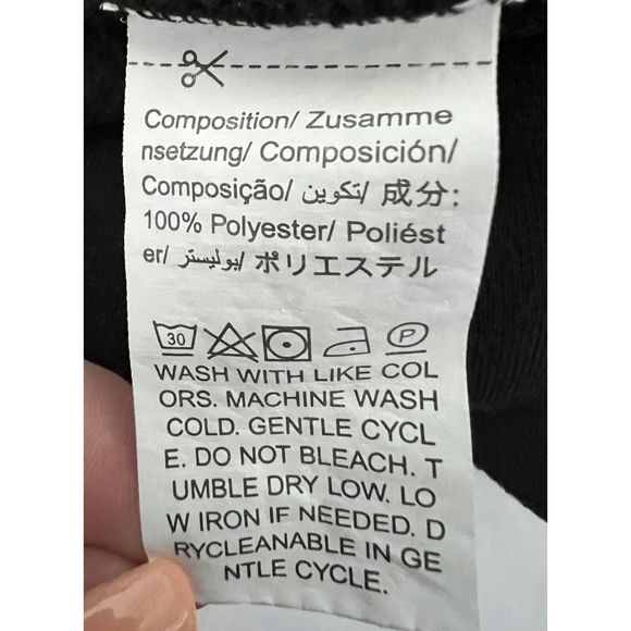 Asian Inspired Dragon Black Hoodie - Size XXL - Picture 4 of 5